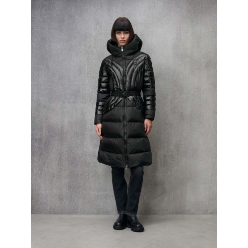 Acquista online Piumino Blauer lungo con cintura Quincy Giubbini Blauer 275,00 € paga con PayPal