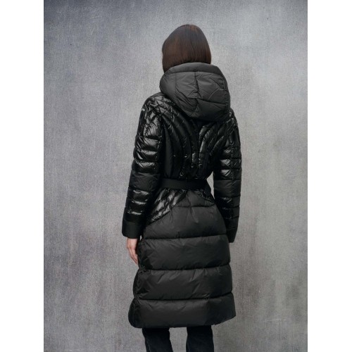 Acquista online Piumino Blauer lungo con cintura Quincy Giubbini Blauer 275,00 € paga con PayPal