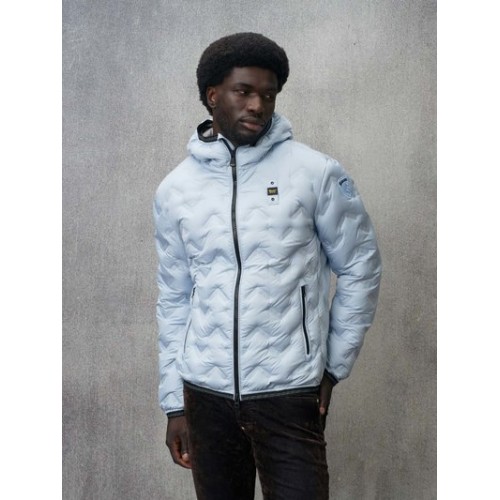 Acquista online Piumino Blauer nastrato ad angoli Pier Giubbini Blauer 175,00 € paga con PayPal