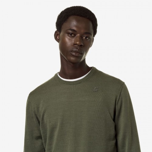 Acquista online Maglione uomo K-way Sebastien merino Maglioni K-Way 65,00 € paga con PayPal