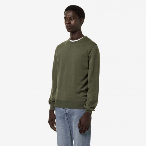 Acquista online Maglione uomo K-way Sebastien merino Maglioni K-Way 65,00 € paga con PayPal