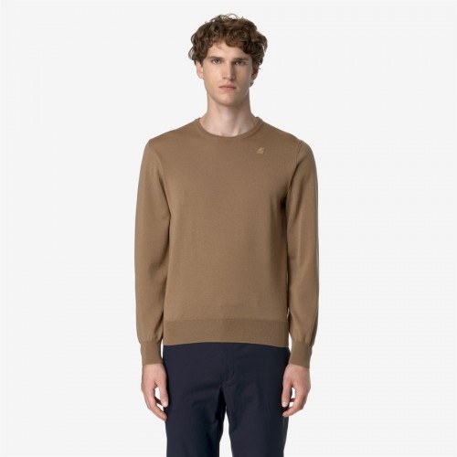 Acquista online Maglione uomo K-way Sebastien merino Maglioni K-Way 65,00 € paga con PayPal