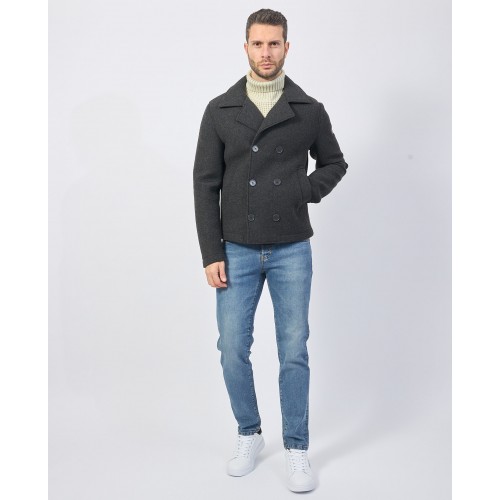 Acquista online Giacca Yes zee doppio petto misto lana Giubbini Yes Zee 60,00 € paga con PayPal