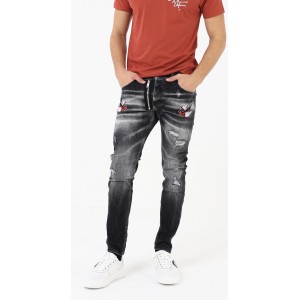 Jeans G2Firenze black birds
