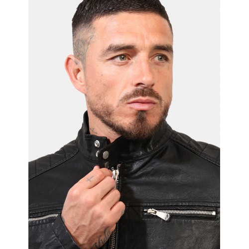 Acquista online Giubbino Yes Zee ecopelle Giubbotti Yes Zee 75,00 € paga con PayPal