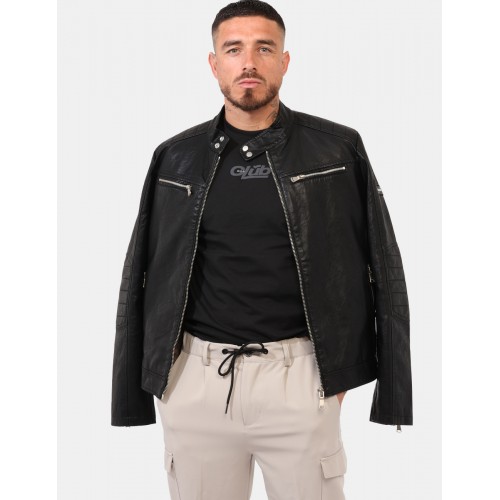 Acquista online Giubbino Yes Zee ecopelle Giubbotti Yes Zee 75,00 € paga con PayPal