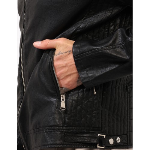 Acquista online Giubbino Yes Zee ecopelle Giubbotti Yes Zee 75,00 € paga con PayPal