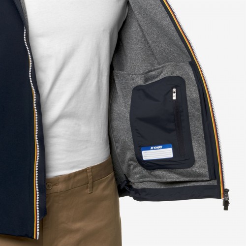 Acquista online K-Way Jacko bonded jersey Giubbotti K-Way 174,00 € paga con PayPal