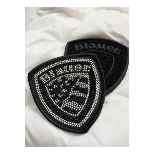 Acquista online Blauer Alicia piumino a linee geometriche con pelliccia Giubbotti Blauer 420,00 € paga con PayPal