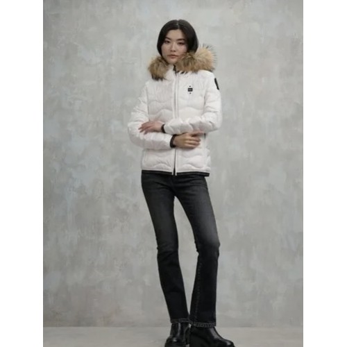 Acquista online Blauer Aldie piumino con pelliccia Giubbotti Blauer 360,00 € paga con PayPal