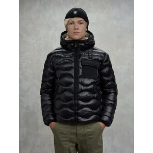 Blauer piumino a onde Bryant