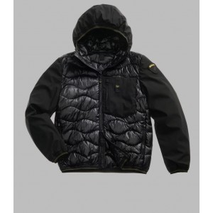 Blauer piumino con...