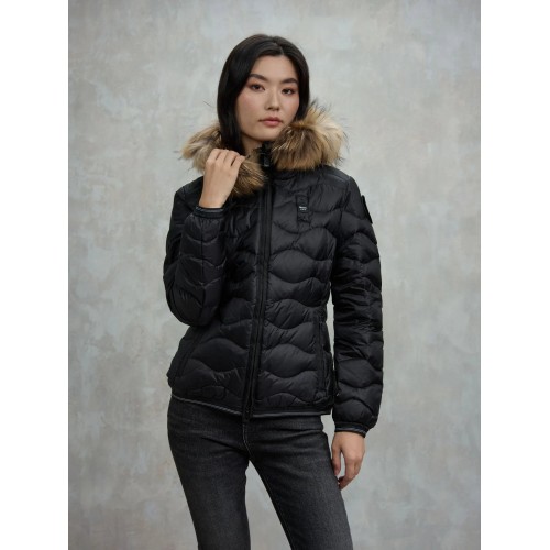 Acquista online Blauer Aldie piumino con pelliccia Giubbotti Blauer 360,00 € paga con PayPal