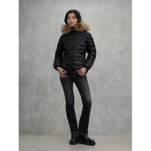 Acquista online Blauer Aldie piumino con pelliccia Giubbotti Blauer 360,00 € paga con PayPal