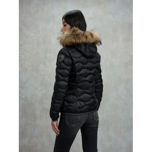 Acquista online Blauer Aldie piumino con pelliccia Giubbotti Blauer 360,00 € paga con PayPal
