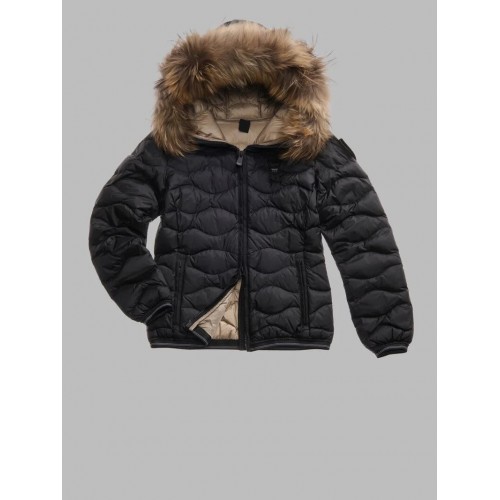 Acquista online Blauer Aldie piumino con pelliccia Giubbotti Blauer 360,00 € paga con PayPal