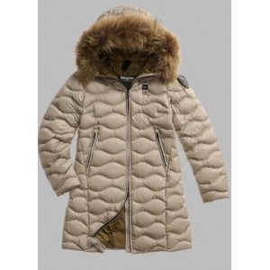 Blauer piumino lungo ad...