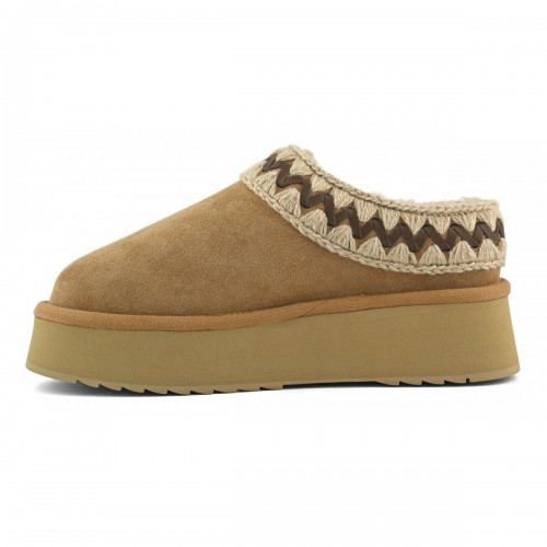 Acquista online Mou platform clog suede leather sitiching Scarpe Mou 154,00 € paga con PayPal