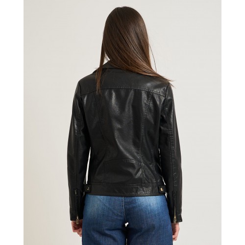 Acquista online Giubbino donna ecopelle Yes Zee Giubbotti Yes Zee 90,00 € paga con PayPal