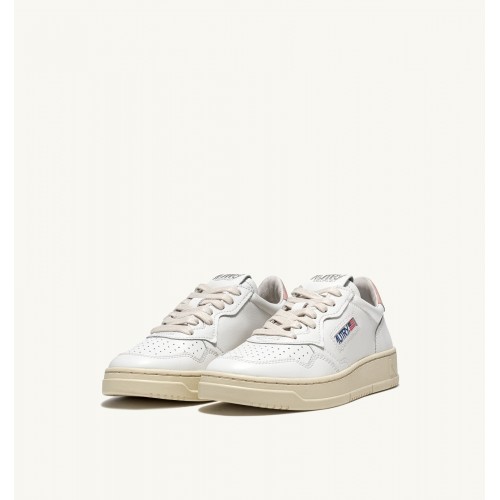 Acquista online sneakers medalist low in pelle bianca e rosa Scarpe Autry 150,00 € paga con PayPal