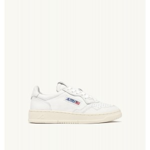 Sneakers medalist low in nappa bianca super soft