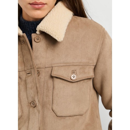Acquista online Giacca bomber colletto in montone Giubbotti Pepe jeans 179,00 € paga con PayPal