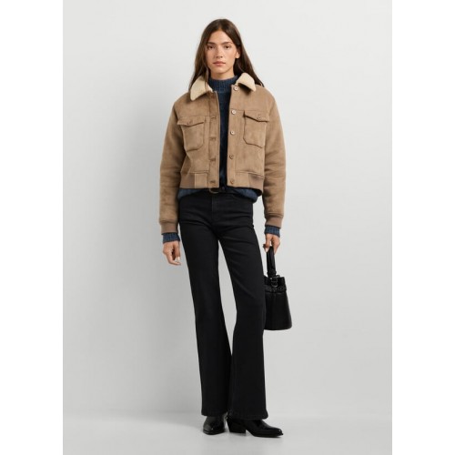 Acquista online Giacca bomber colletto in montone Giubbotti Pepe jeans 179,00 € paga con PayPal