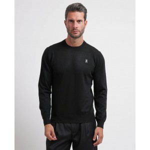 Maglione uomo Refrigue girocollo con logo