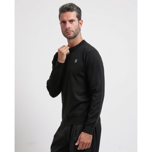 Acquista online Maglione uomo Refrigue girocollo con logo Maglioni Refrigue 55,20 € paga con PayPal