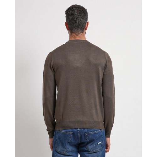 Acquista online Maglione uomo Refrigue girocollo con logo Maglioni Refrigue 55,20 € paga con PayPal