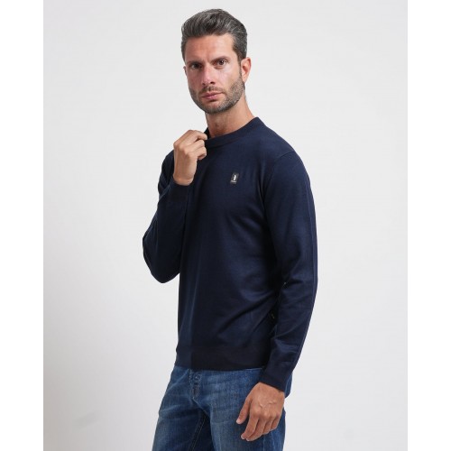 Acquista online Maglione uomo Refrigue girocollo con logo Maglioni Refrigue 55,20 € paga con PayPal