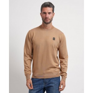 Maglione uomo Refrigue girocollo con logo
