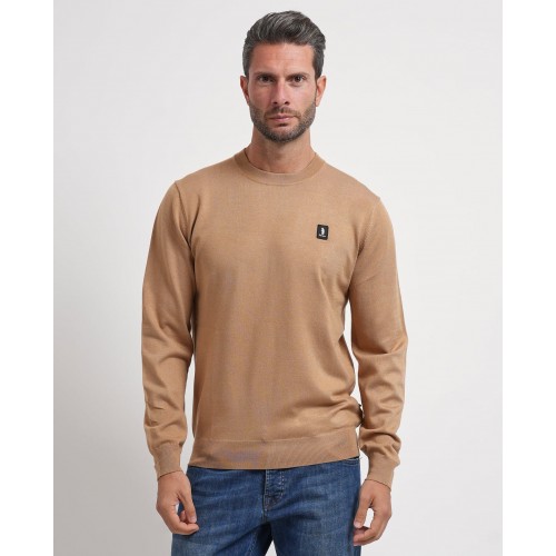 Acquista online Maglione uomo Refrigue girocollo con logo Maglioni Refrigue 55,20 € paga con PayPal