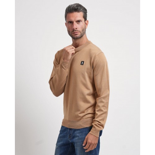 Acquista online Maglione uomo Refrigue girocollo con logo Maglioni Refrigue 55,20 € paga con PayPal