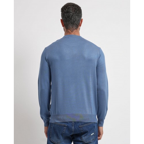 Acquista online Maglione uomo Refrigue girocollo con logo Maglioni Refrigue 55,20 € paga con PayPal