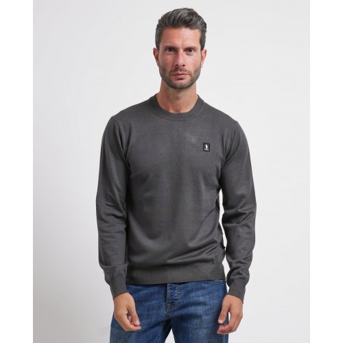 Acquista online Maglione uomo Refrigue girocollo con logo Maglioni Refrigue 55,20 € paga con PayPal