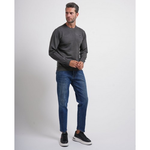 Acquista online Maglione uomo Refrigue girocollo con logo Maglioni Refrigue 55,20 € paga con PayPal