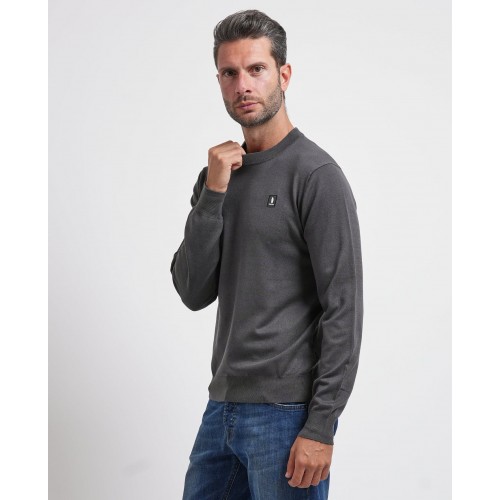 Acquista online Maglione uomo Refrigue girocollo con logo Maglioni Refrigue 55,20 € paga con PayPal