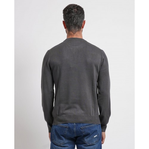 Acquista online Maglione uomo Refrigue girocollo con logo Maglioni Refrigue 55,20 € paga con PayPal