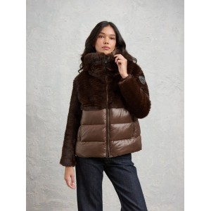 Blauer Fenevil eco fur jacket