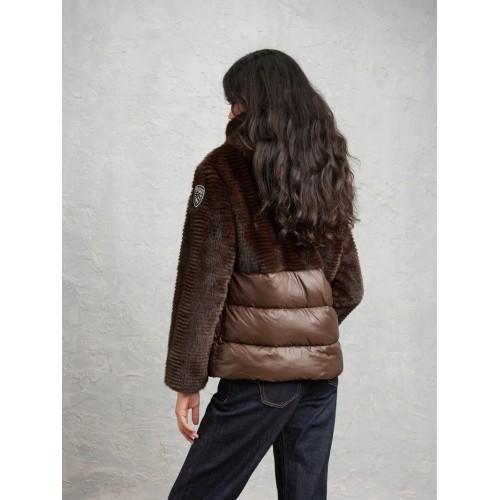 Acquista online Blauer Fenevil eco fur jacket Giubbotti Blauer 280,00 € paga con PayPal