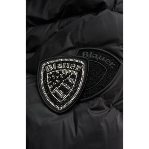 Acquista online Blauer Alicia piumino a linee geometriche con pelliccia Giubbotti Blauer 428,00 € paga con PayPal