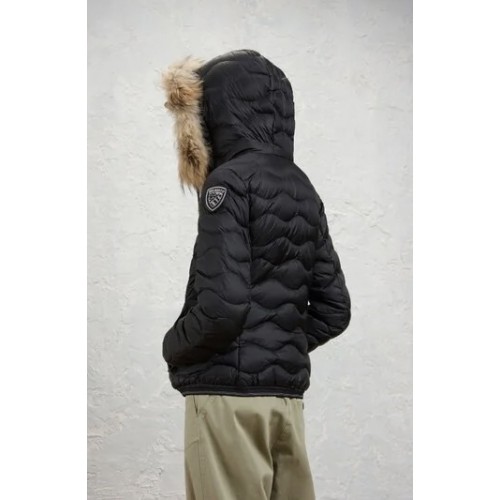 Acquista online Blauer piumino corto con pelliccia Aldie Giubbotti Blauer 368,00 € paga con PayPal