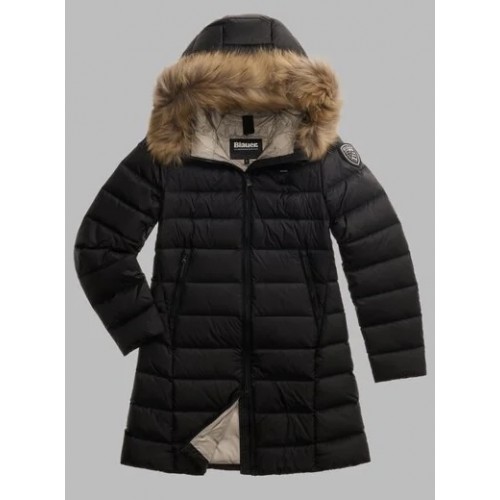 Acquista online Blauer piumino lungo con pelliccia Kristin Giubbotti Blauer 400,00 € paga con PayPal
