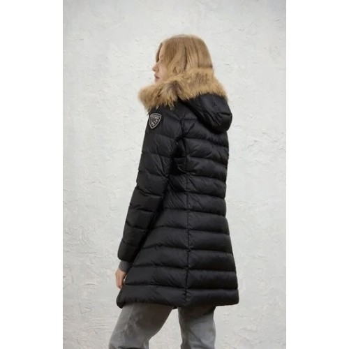 Acquista online Blauer piumino lungo con pelliccia Kristin Giubbotti Blauer 400,00 € paga con PayPal